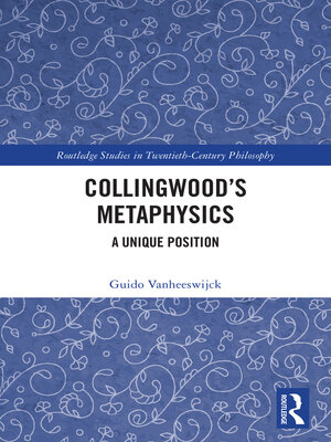 cover image of Collingwood's Metaphysics